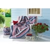 Mainstays Homespun Americana Printed Quilt with Tote Bag