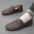 thumbnail image 6 of Big Size Men's Casual Loafers Slip On Leather Shoes Lightweight Driving Shoes Moccasins Classic Penny Loafer Flats Boat Shoes, 6 of 10