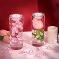 thumbnail image 6 of 100pcs Pink Pearl for Vase Filler Floating Artificial Tulip Petals Vase Filler with 4 Size Pearl for Makeup Brushes Holder Wedding Party Decor, 6 of 7