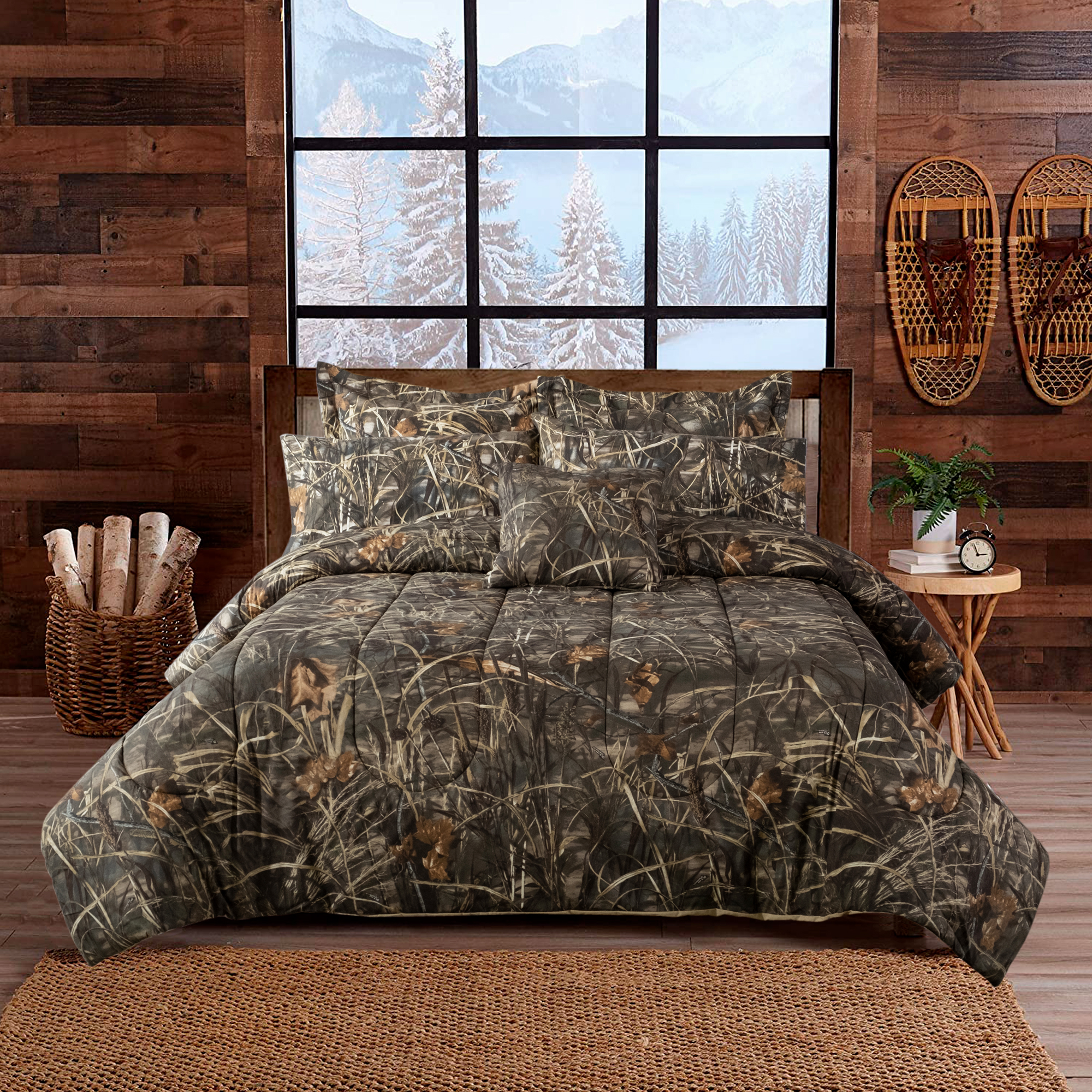 Camo Bedding Twin Comforter Set 
