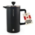 thumbnail image 1 of GROSCHE Dub'lin Stainless Steel Coffee Maker French Press 8 Cup | 34 FL Oz Coffee Press, 18/8 Double Walled Stainless Steel French Press Coffee Maker, 1 of 9