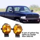 thumbnail image 1 of Gwong Autos 2pcs niebla luz delantera parachoques amarillo lámpara de conducción reemplazo 55077475ac 55077474ac para Dodge-Ram 02-08 Gwong 24014279, 1 of 6