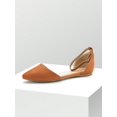 thumbnail image 1 of Women Ankle Strap Casual D'Orsay Pointed Plain Ballet Comfort Soft Slip On Outdoor Valentine's Day Flats Shoes, 1 of 4