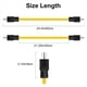thumbnail image 4 of 2X Cable de ExtensióN Macho Doble de Enchufe de 3 Clavijas de 2 Pies, Adaptador de Cable de 12 AWG 125 V NEMA 5-15P A 5-15P, RV, para Interruptor de Transferencia, 4 of 7
