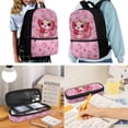 thumbnail image 2 of Uorisanigo Cherry Axolotl School Backpack for Kids 4 in 1 School Bookbag Set with Lunch Bag Pencil Case Water Bottle Sleeve,Middle Primary Student Laptop Backpacks for Teens, 2 of 7