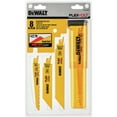 thumbnail image 2 of Dewalt DWAFV48SET 8-Piece Reciprocating Saw Blade Set, 2 of 2