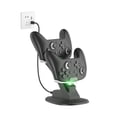 thumbnail image 2 of Dual Charging Dock for Switch 2 Pro Controller, Aircraft Style Charger Stand with Green LED Indicator, NS2 Pro Controller Charging Station, 2 of 7