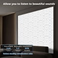 thumbnail image 2 of Paneles de pared insonorizados BSHEAD 30x30x1,2 cm, color gris, 50 unidades, 2 of 6