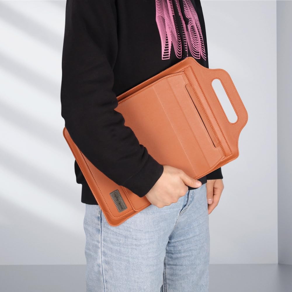 XIHAMA Laptop Case, 12 / 13 / 15.6 Inches, Compatible with Many Models, Sleeve Case, Foldable, Stand Function, Storage Pouch, Lightweight, Thin, Scratch-Resistant, Shockproof, Handbag