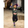 thumbnail image 3 of Monster Jam Grave Digger Truck Zip Up Coverall Toddler to Little Kid, 3 of 5