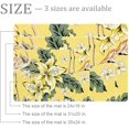 thumbnail image 2 of Indoor Doormat for Home Entrance Entry Way 24"x16" Tropical Pink Flamingo Non Slip Welcome Mat 3D Digital Print Machine Washable Outdoor Rugs, 2 of 7
