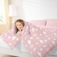 thumbnail image 4 of Homewish Starry Sky Boy Girl Full Size Comforter Sets 3-Piece,Pink White Bedding Comforter Set,Dreamy Princess Lightweight Bedding Sets,Ultra Soft Home Decor,Reversible, 4 of 8