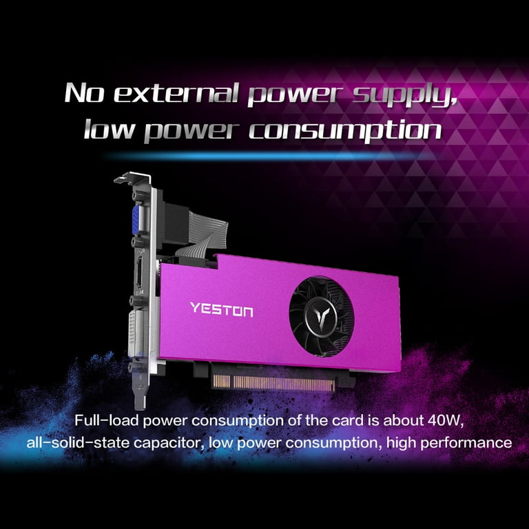 550 4gb Gddr5 Yeston Rx 550 Low Profile Yeston RX550-4G D5 LP