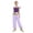 Purple, variant on iiniim Flying Sleeve Jumpsuits for Girls Halloween Princess Cosplay Role-playing Hot Pink 16