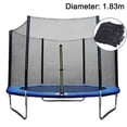 thumbnail image 1 of Red De Seguridad Red De Reemplazo Para Trampolín De 183 Cm, Red De Reemplazo De Trampolín De Jardín Para 6 Postes, Red Exterior, Repuesto A Prueba De Roturas, Resistente A Los Rayo, 1 of 5