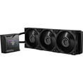thumbnail image 2 of MSI MEG CoreLiquid S360 - AIO CPU Liquid Cooler - 2.4" IPS Display - LGA 1700 Ready - 360mm Radiator - Triple 120mm Silent Gale P12 Fans, 2 of 7