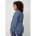 thumbnail image 2 of Ellos Plus Size V-Neck Tunic With Diagonal Empire Seam, 2 of 2