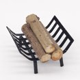 thumbnail image 3 of OULII Mini Fire Rack Decorative 1 Set For Dollhouse Enthusiasts Black 3.2X2.8Cm, 3 of 8
