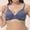 Blue, variant on Jacenvly Workout Bras for Women Clearance Solid Elastic Soft Wireless Bras Women'S Plus Size Seamless Push up Sports Bra Breathable Base Tops Underwear Black