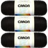 Caron Bulk Buy: Caron Simply Soft Yarn Solids (3-Pack) Black #H97003-9727