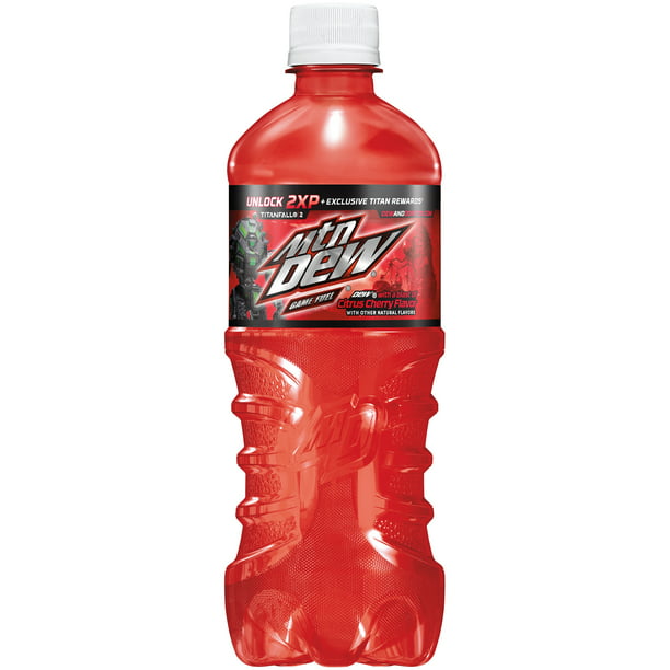 Mtn Dew Game Fuel Soda 20 fl. oz. Bottle