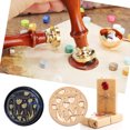 thumbnail image 4 of Cabeza Sello Ventana DIY Ornamental para Embalaje Scrapbooking CH24 FLhrweasw, 4 of 9