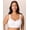 White, variant on Ultra Soft Support Women's T-Shirt Wireless Bra, Moisture Wicking, Seamless White 42DD