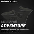 thumbnail image 4 of Polisport Radiator Scoops - Black Panels for Suzuki DR-Z400 (2000-2024) - OEM Fit, Glossy Finish, Lightweight & Impact-Resistant, Easy Installation, 4 of 9