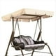thumbnail image 4 of Cubierta Superior para Columpio Aire Libre, Cubierta para Silla, Cubierta para Toldo, Columpio para Parque, Refugio Lluvia, Cubierta Impermeable para Muebles Gris, 4 of 5
