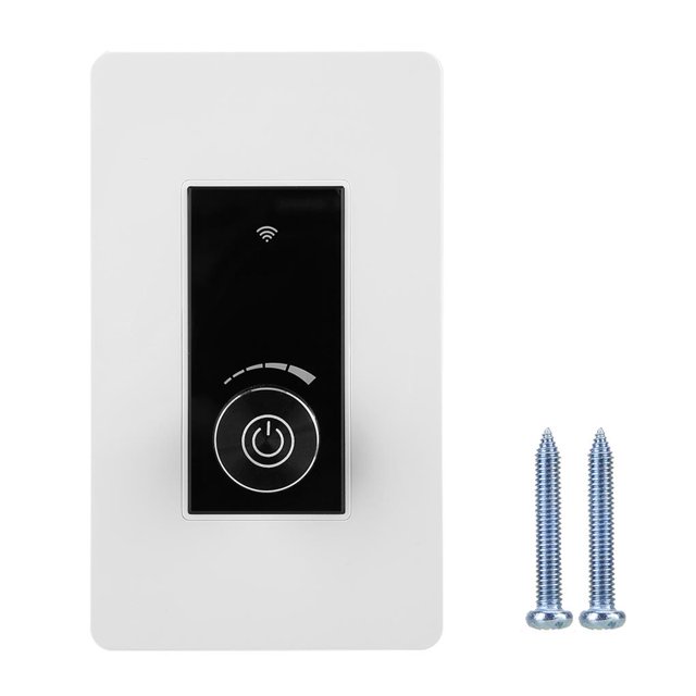 Wifi Smart Dimmer Switch 360 ° Luz Brillo Ajustable Para Google Home / Alexa 110V-125V Ee. Uu. Moyic EL007135-00