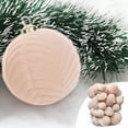 thumbnail image 5 of Christmas Tree Ornaments Set, 35 Pack Velvet Flocked Balls in Red Green White with Gift Box, Holiday Decoration Set for Tree, Party, Home, and Office Décor, 5 of 6