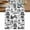 Black White, variant on Farmhouse Country Table Runner, Retro French Garden Horse Swan Washable Cotton Linen Table Runners 36 Inches Long, Dresser Scarf Runner for Nightstand/End Tables/Round Tables 13''x36''