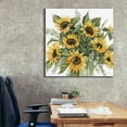 thumbnail image 6 of Epic Graffiti'Sunshine Bouquet' by Cindy Jacobs, Giclee Canvas Wall Art, 37"x37", 6 of 8