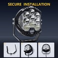 thumbnail image 2 of Labymos 2Pcs 7inch LED Work Light Pods Spot Flood Combo Beam Fog Lamp Offroad Driving, 2 of 8