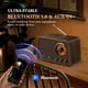 thumbnail image 4 of Radio AM FM Audiocrazy, acabado vintage de madera con Bluetooth, 4 of 8