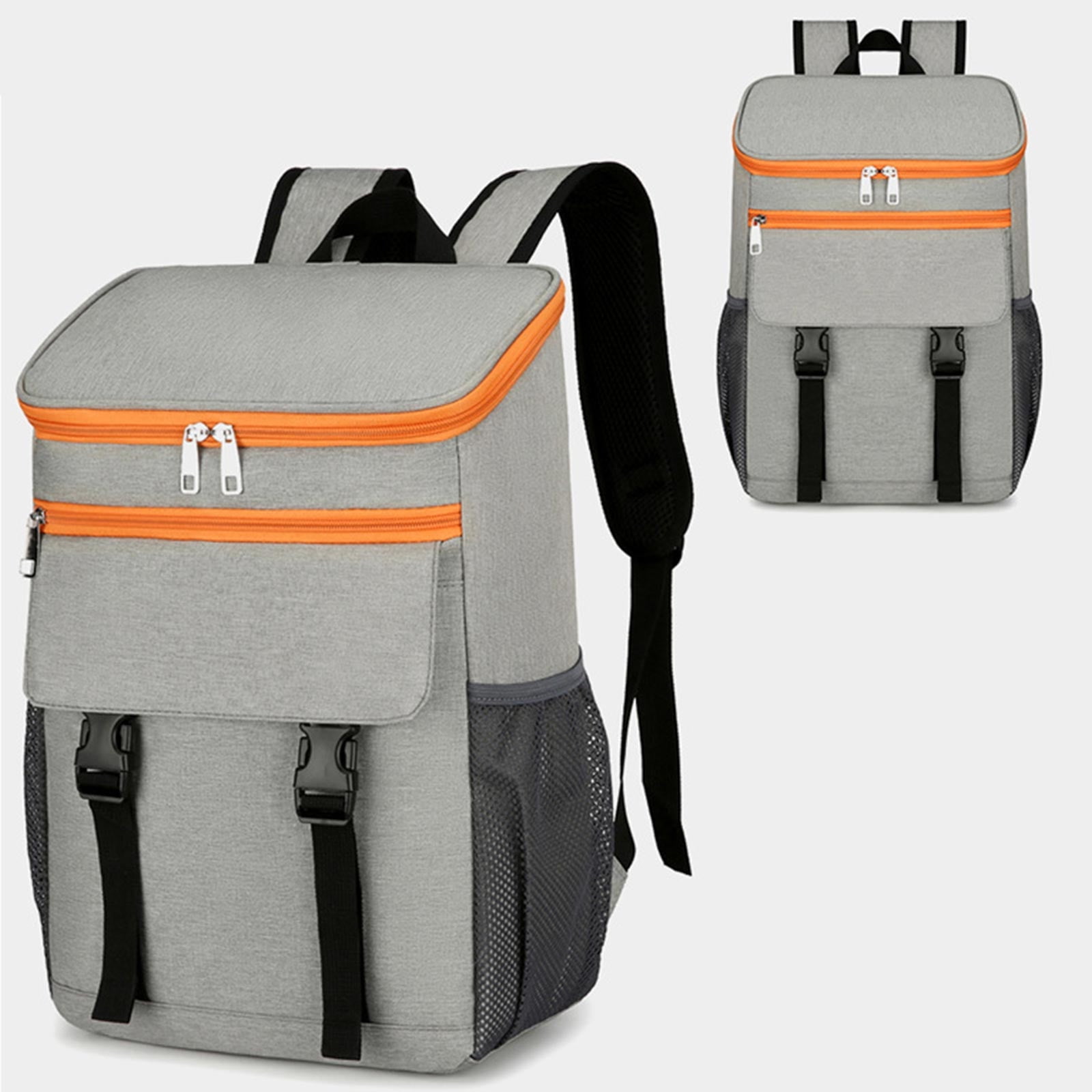 Jubipavy Lunch Bag Cooler Backpack Soft Insulated Leak Proof 30 Cans Insulated Backpack Cooler Portable Picnic Camping Beach Hiking BBQ Lunch Backpack For Men And Women