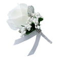 thumbnail image 1 of Pulsera con ramillete de muñeca, ramillete y ramillete de graduación, conjunto de pulsera con ramillete de rosas para fiesta de graduación de aniversario de boda, 1 of 3