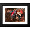 thumbnail image 2 of Anthony van Dyck 14x11 Black Modern Framed Museum Art Print Titled - The Entry of Christ into Jerusalem (1617), 2 of 5