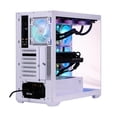 thumbnail image 3 of Gabinete Gamer NACEB NEBULA ATX Media Torre 4 Fan Panel Cristal Templado ARGB Blanco NA-0637B, 3 of 9