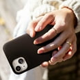 thumbnail image 3 of ZAGG Manhattan Snap iPhone 15 Plus Case - Premium Silicone iPhone Case for iPhone 15 Durable Graphene Material Smooth Surface with a Comfortable Ripple Grip MagSafe Phone Case, 3 of 9