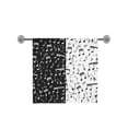 thumbnail image 2 of MKHERT Music Notes Bath Towel Shower Towel Wash Cloth Face Towels 16x28 Inches, 2 of 3