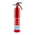 thumbnail image 1 of First Alert Fire Extinguisher for Home, Standard Rechargeable Compliance Unit, UL RATED 1-A:10-B:C, HOME1, Red, 1-Pack, 1 of 7