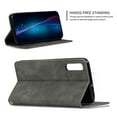thumbnail image 4 of Samsung Galaxy A70 Case, Dteck Smooth PU Leather Flip Folio Wallet Card Slots Case Cover Stand Feature & Magnetic Closure For Samsung Galaxy A70 2019 6.7", Gray, 4 of 7