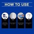 thumbnail image 4 of Professional Tile and Grout Cleaner, Bathroom Stain Remover Spray for Rust and Soap Scum, Powerful Formula Safe on Ceramic and Porcelain, Easy-Spray 100mL Bottle, 4 of 13