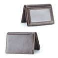 thumbnail image 2 of Mens Slim Bifold Wallet Genuine Leather RFID Blocking Card Wallet 5 Slots, 2 of 6