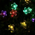 thumbnail image 6 of 2Pack Somnr Landscape Solar String Lights,22.96ft 50 LED Waterproof Fairy String Lights Blossom Flower for Indoor/Outdoor,Patio,Lawn,Garden,Christmas,and Holiday Festivals Light (Multi Color), 6 of 6