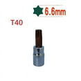 thumbnail image 1 of MYG 1Pc Hex Torx Screwdriver Bit 1/4 Inch Drive Socket Hand Tools T8-T40, 1 of 9