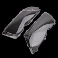 thumbnail image 3 of 2 Pcs Pair Headlight Lenses Replacement Left Right Headlamp for bmw E46 4 DR #401, 3 of 3