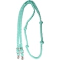 thumbnail image 1 of Martin Saddlery Braided Nylon Barrel Reins with Knots, 1 of 1