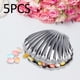 thumbnail image 1 of Estuche organizador de joyas Hugo con forma de concha elegante, 1 of 10